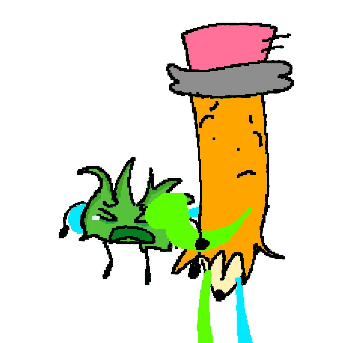 pencilsummer's tweet image. day69 #bfdi