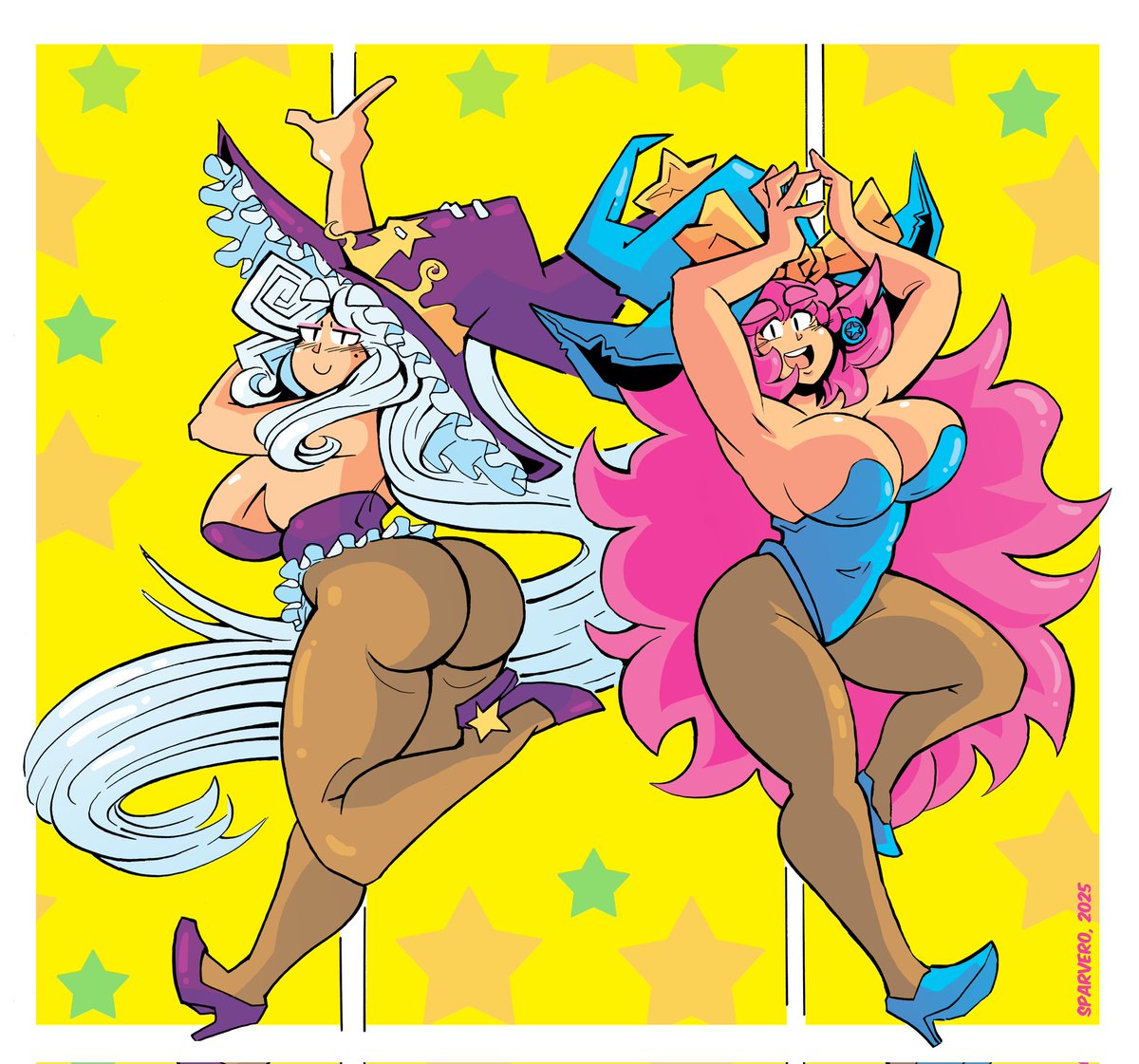 Tim Sparvero (open for commissions) (@pumpkinsareholy) on Twitter photo Awesome two character, color commission for the excellent <a href="/MomoEroge/">Momo Eroge</a> ! Thank you! I loved drawing these two :) Awesome two character, color commission for the excellent <a href="/MomoEroge/">Momo Eroge</a> ! Thank you! I loved drawing these two :)