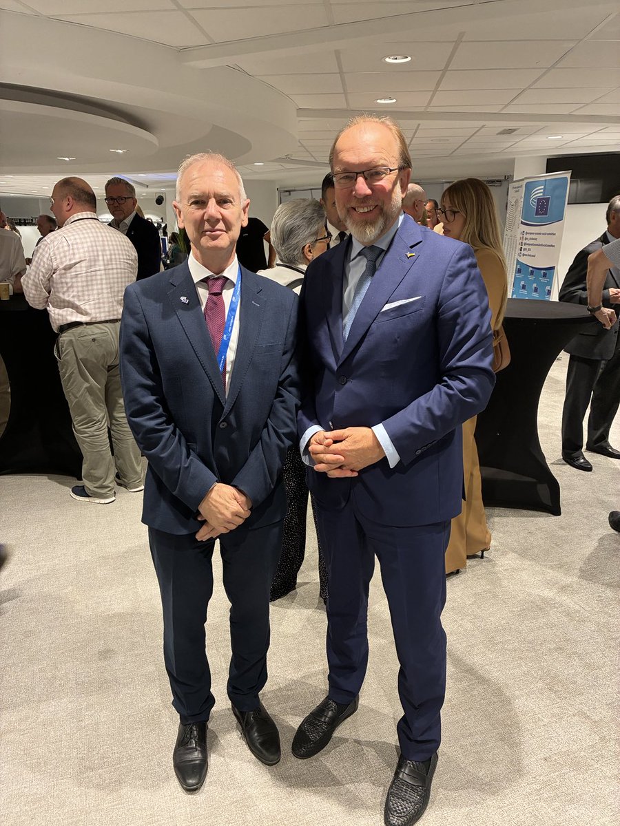 Peter150610's tweet image. Good to catch up again with my friend Gennadiy Chyzhykov, President of The Ukrainian Chamber of Commerce and Industry.⁦@ChambersIreland⁩ ⁦@employers_EESC⁩ ⁦@gchyzhykov⁩ ⁦@UKRinIRL⁩ Despite the challenges we can still do business together.