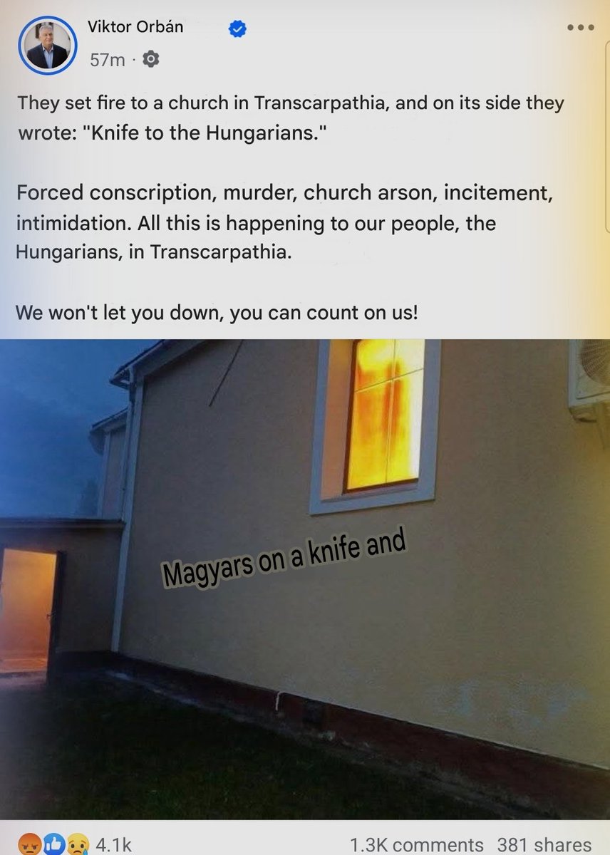 SzabadonMagyar's tweet image. Orban keeps pushing the psyops on a full swing against Ukraine, using the Hungarian minority living in Ukraine
This is from today