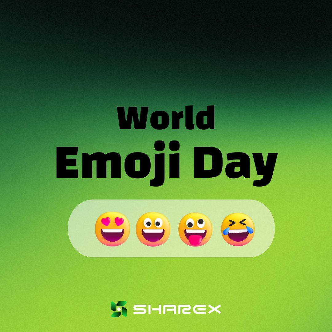 It’s #WorldEmojiDay 
My favorite? Definitely 😎
What’s yours? Drop your favorite emoji below 👇
We’ll pick 3 lucky frens for a surprise reward 🍀