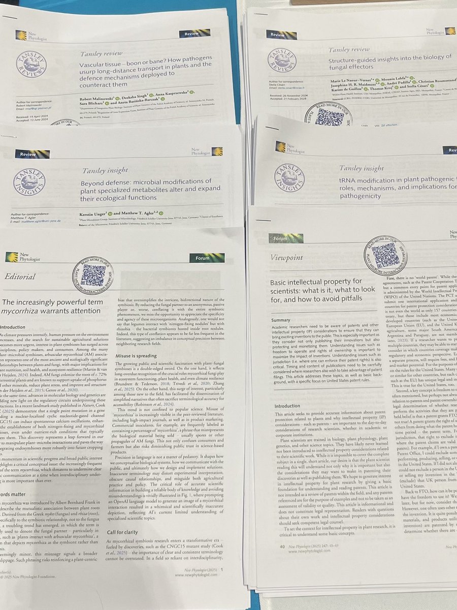 slaterholly's tweet image. Our packages finally cleared customs and arrived in Cologne for the last day of #2025ISMPI ! If you need a pen, want a pin or some @newphyt and @plantspplplanet reading material for your journey home come stop by the @NewPhyt stand in the poster hall.