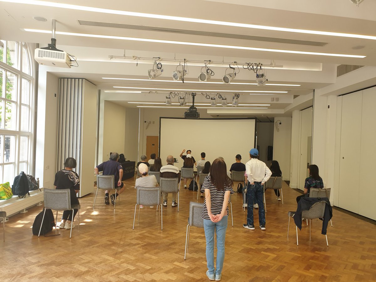 MigrantsSupport's tweet image. Settle Well project Baduajin exercises for our elderly group at the Central Library. Thanks to @NWRSMP