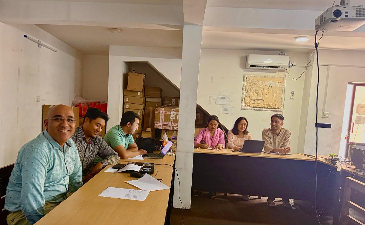 Aligning minds and shaping futures — an insightful discussion with the team from Real Time Solution Pvt. Ltd. on 'Real-Time Climate Intelligence: Integrating Traditional Wisdom with Advanced Digital Tracking in the Everest Corridor.
#RealTimeSolutions #NIF #NIFteams #nifteams
