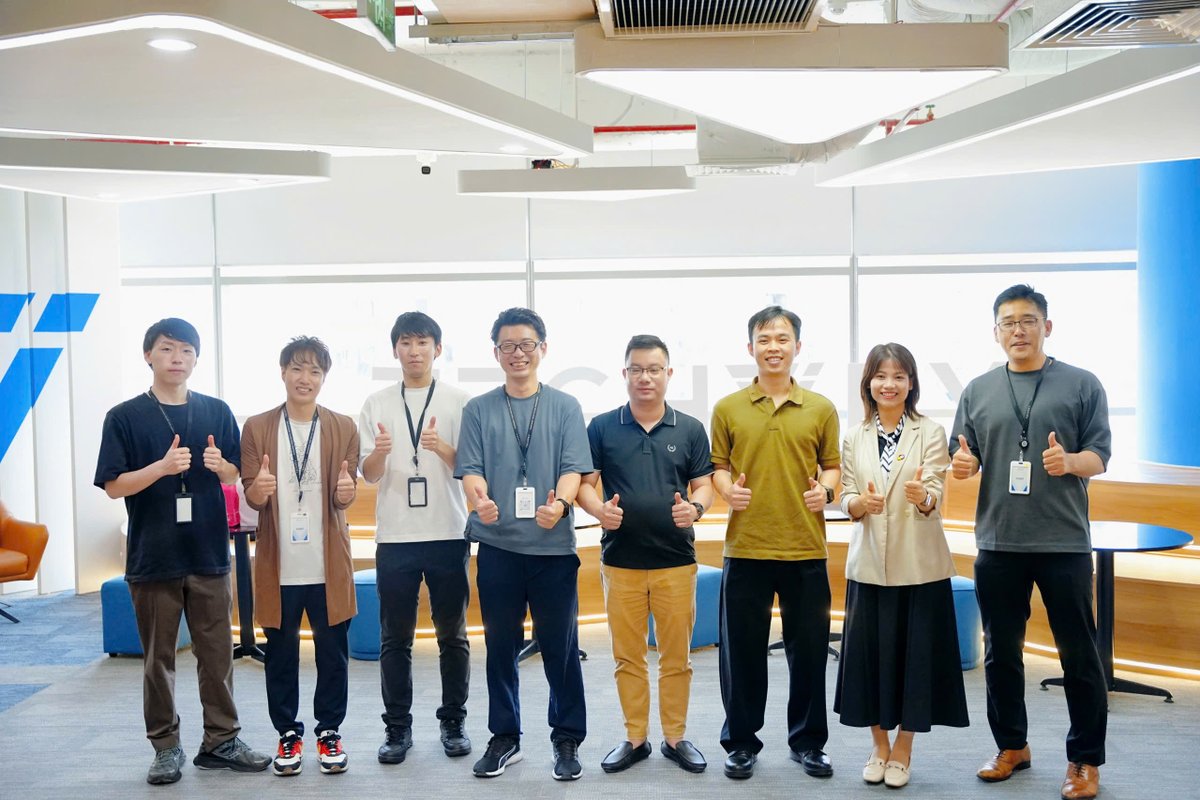 Techvify_Japan's tweet image. 【UNIXON株式会社様】ベトナムオフィスにご来訪いただき、誠にありがとうございました。

今回のご訪問を機に、今後のより良いパートナーシップ構築に繋がることを願っております。

#TechvifyJapan #OfficeTour #Techvify