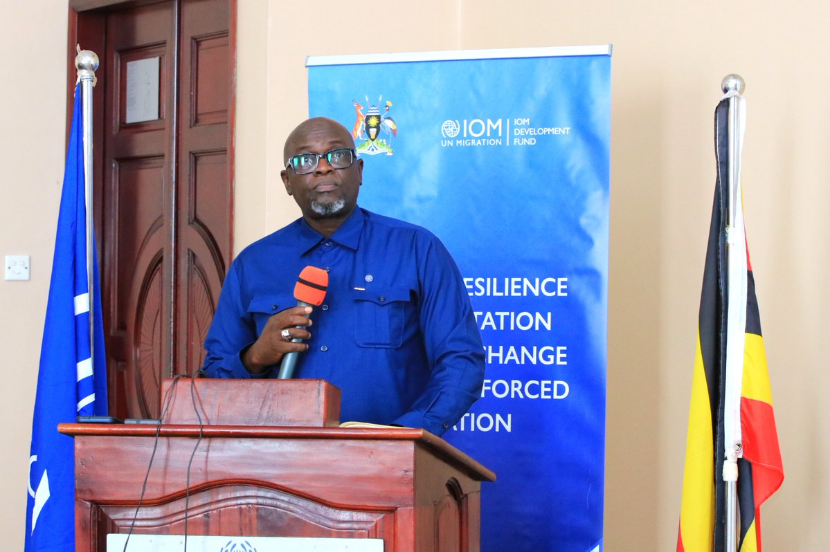 IOM_Uganda's tweet image. Happening Now: @min_waterUg, in collaboration with IOM Uganda, have convened stakeholders to validate the KDMECC National Implementation Plan. This pivotal framework sets the stage to address climate change's impact on human mobility in Uganda.