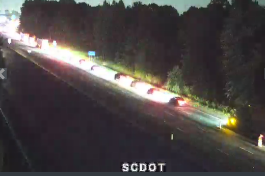 TrafficTeam9's tweet photo. ALERT: Already tracking construction delays on I-77 NB approaching SC 160 in #FtMill #YorkCo #clt #cltraffic #clttraffic https://t.co/Jzu2MsOkUG
