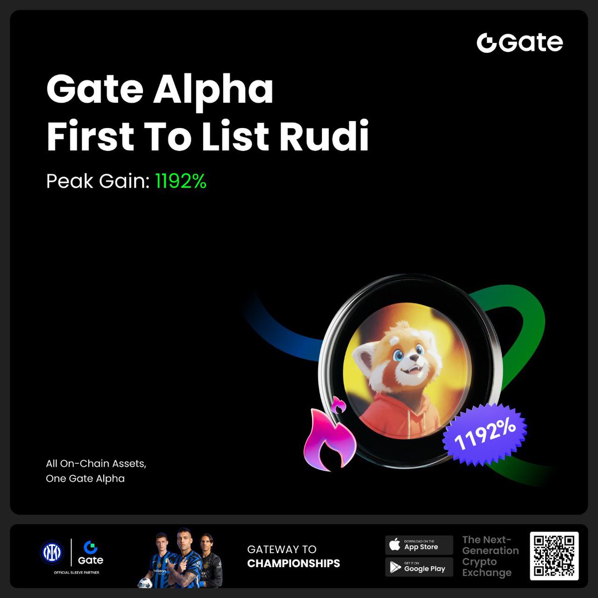Gate Tiếng Việt (@gateiovietnam) on Twitter photo 🚀 Gate Alpha niêm yết đột phá!
👉Sau lần đầu ra mắt trên Gate Alpha <a href="/GateioAlpha/">Gate Alpha</a>, $rudi đã tăng +1192%!
🔥 Khám phá tiềm năng bùng nổ của các tài sản on-chain giai đoạn đầu — chỉ có trên Gate Alpha.
gate.com/alpha/sol-9tqj…
#Gate #GateAlpha #rudi 🚀 Gate Alpha niêm yết đột phá!
👉Sau lần đầu ra mắt trên Gate Alpha <a href="/GateioAlpha/">Gate Alpha</a>, $rudi đã tăng +1192%!
🔥 Khám phá tiềm năng bùng nổ của các tài sản on-chain giai đoạn đầu — chỉ có trên Gate Alpha.
gate.com/alpha/sol-9tqj…
#Gate #GateAlpha #rudi