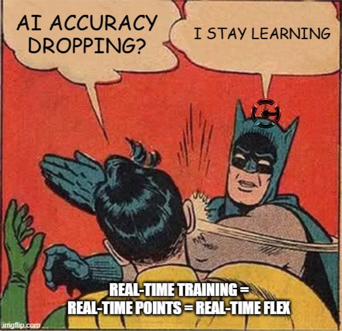 CryplexAI's tweet image. AI accuracy dropping?
Cryplex Inferno be like: “I stay learning.”
Real-time training = real-time points = real-time flex 💪
#CryplexAI #InfernoModel #ContinuousTraining #Web3GlowUp