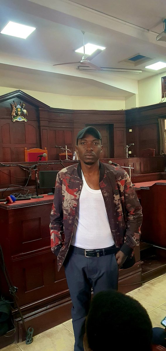 After several people were denied entry into the High Court for Dr. Besigye’s case, court security officers only allowed me to enter on the condition that I remove my T-shirt, which had the words #GrantBesigyeBail and #GrantLutaleBail printed on it.

Thankfully, after a Good