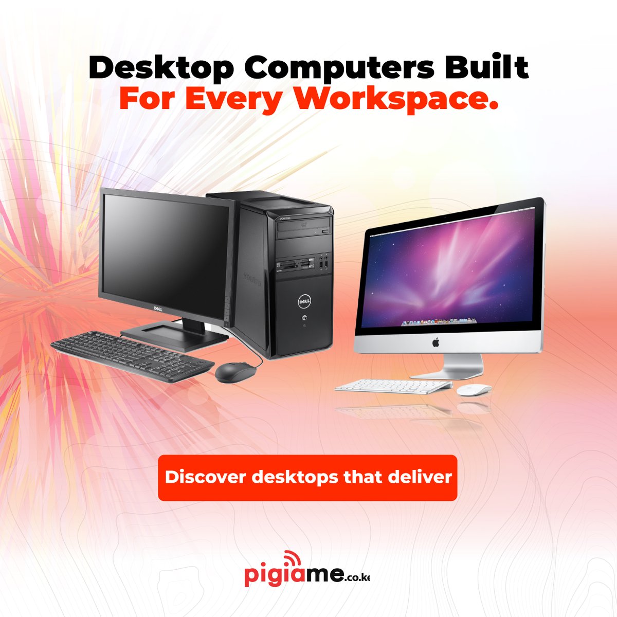 PigiaMe's tweet image. 💻 Looking for a desktop computer?

Find high-quality desktops for work or play on PigiaMe at unbeatable prices! 🖥️

👉 Shop now on PigiaMe! [brnw.ch/21wUcX8]

#BuyWithPigiaMe #DesktopComputers