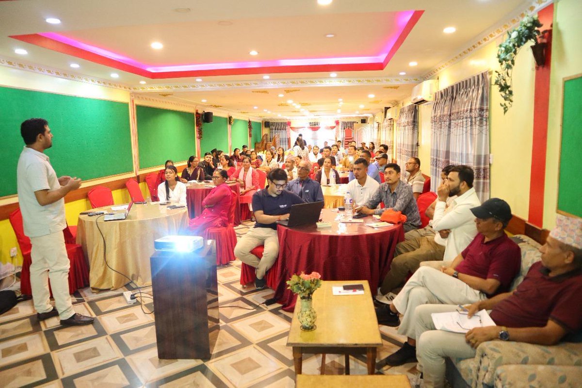 DCA_Nepal's tweet photo. With DCA Nepal's support, Action Nepal successfully organised an Inception Meeting for the #BlendedFinance Facilities programme under the EFFORT Project in Dhading. The initiative aimed to strengthen local entrepreneurs and promote climate-resilient economic growth. https://t.co/prUoxBSc9m