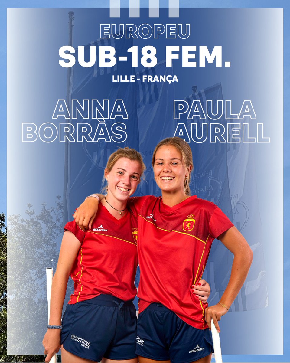 🔹 Cinc jugadors i jugadores del Club estan disputant amb la selecció espanyola Sub-18 el Campionat d’Europa a Lille (França).

👉🏻 Quique Morros
👉🏻 Jan Trujillo
👉🏻 Max Costa
👉🏻 Anna Borràs
👉🏻 Paula Aurell

💙🤍 Molta sort a tots i totes! 💪