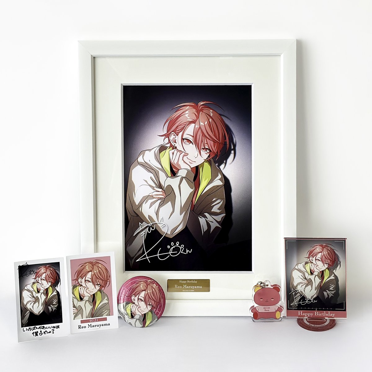 GCREST_store's tweet image. #パラライ 受注受付中!
┎.🎂𝙽𝙴𝚆. .┈┈┈┈┈┈┈┒
#円山玲央
𝐁𝐈𝐑𝐓𝐇𝐃𝐀𝐘 𝐆𝐎𝐎𝐃𝐒 𝟐𝟎𝟐𝟓
コンプリートセット
┖┈┈┈┈┈┈┈┈┈. .🎂.┚
🎉コンプリートセット内容🎉
・グッズ全𝟻種類
・特典『ミニアクリルカード』付
🛒gcrest.store/collections/bi…