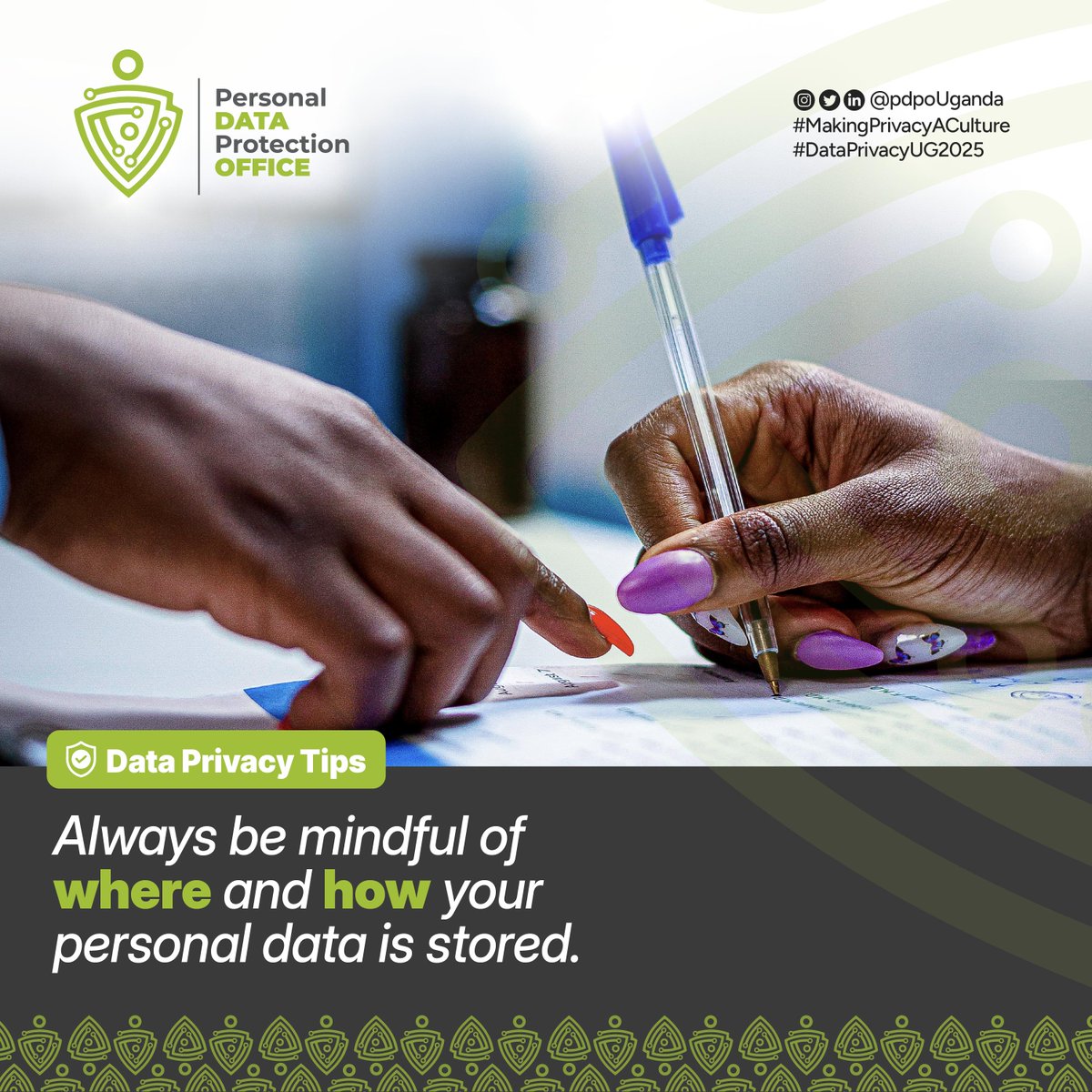 pdpoUG's tweet image. When you share your personal information whether it's through an app, a form, or a website, you trust that it will be stored safely.
But have you ever asked:
✅ Where exactly is my data stored?
✅ Is it encrypted or protected from unauthorized access?
✅ Who manages or controls…