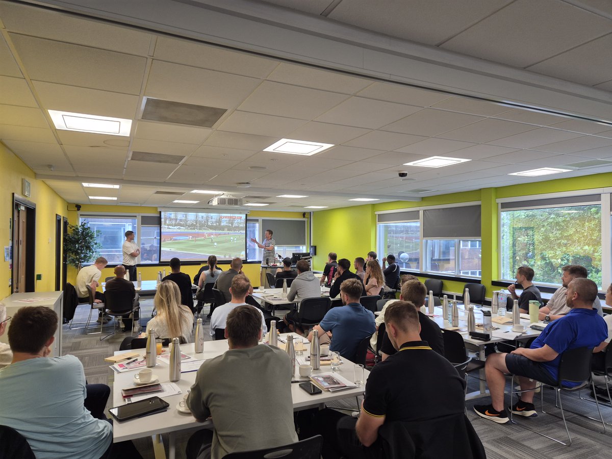 MusSarkar's tweet image. Great to host a knowledge exchange event yesterday on &quot;Developing Resilience in Football&quot; at NTU with about 35 attendees working in football. We discussed research project findings and attendees reflected on  how to integrate research on resilience into their own practice.