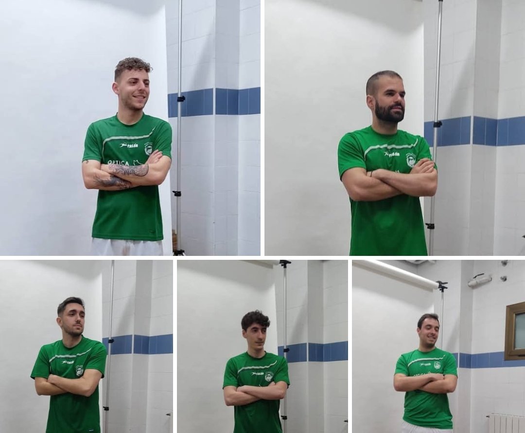 Seguimos con las renovaciones del 1er equipo senior: 25-26 
Victor Marugan, Mario Merino, Pablo Muela , Diego Castellanls y Adrián Pajares