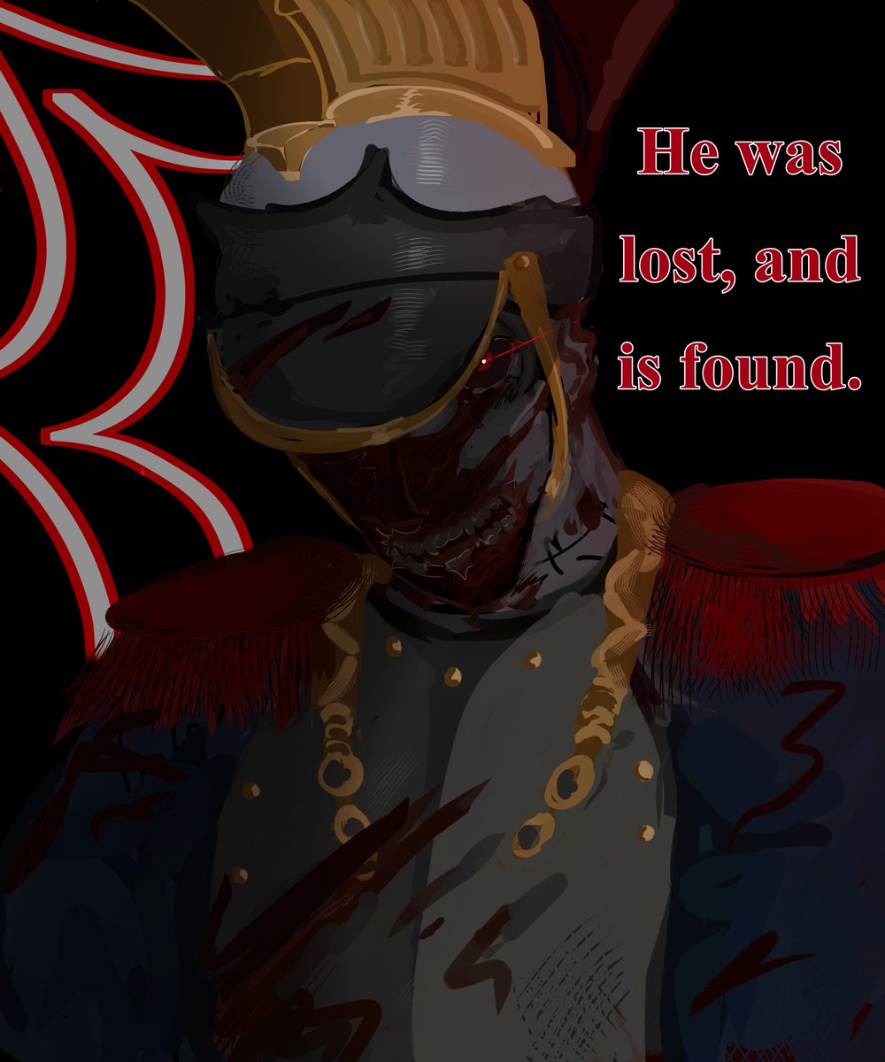 this is pretty old now.. but this was my first ever gnb fanart :3 it made quite the impression on tiktok

#gutsandblackpowder