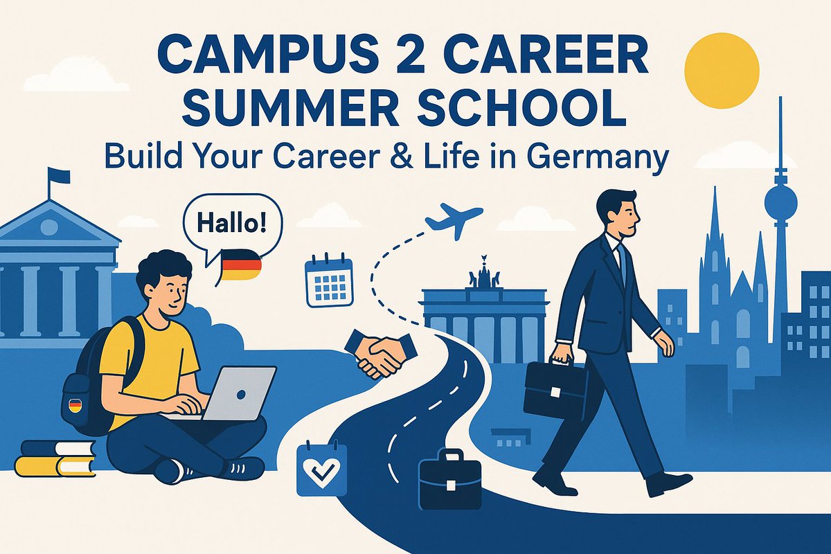 We’re excited to welcome international students and alumni to this  year’s CampusToCareer Summer School - a program designed to support  their transition from university to professional life in Germany. wifa.uni-leipzig.de/en/sept-compet…