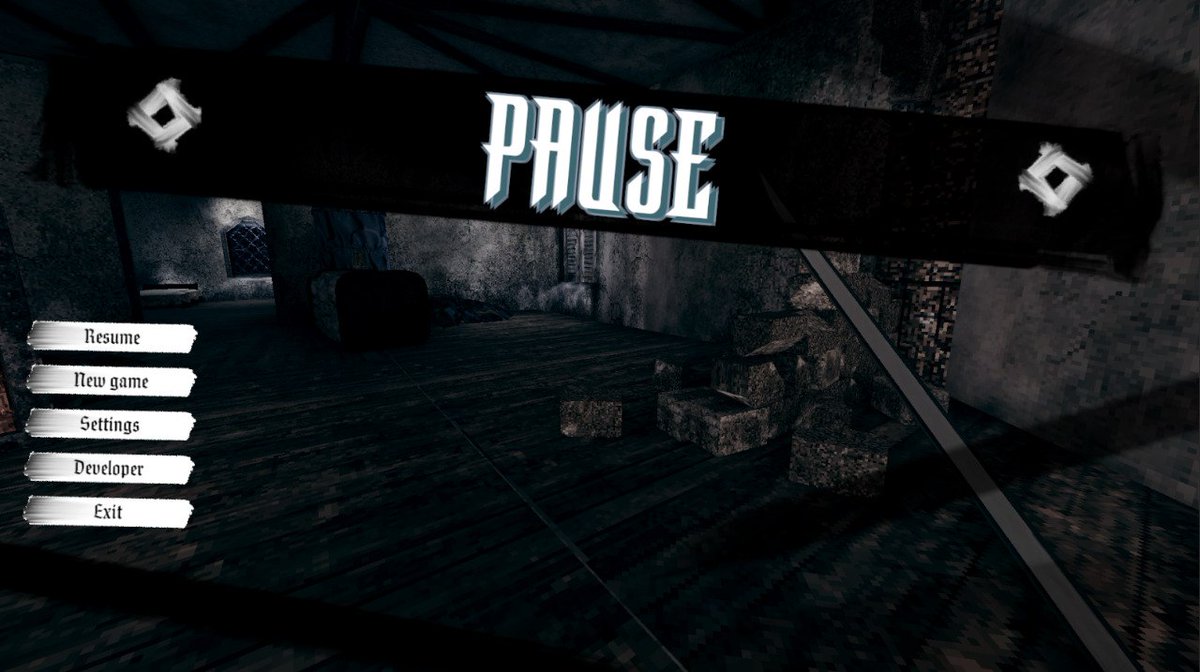 MOTDEVELOPER's tweet image. This is roughly what the pause menu will look like, you also need to add a translucent background
#gamedev