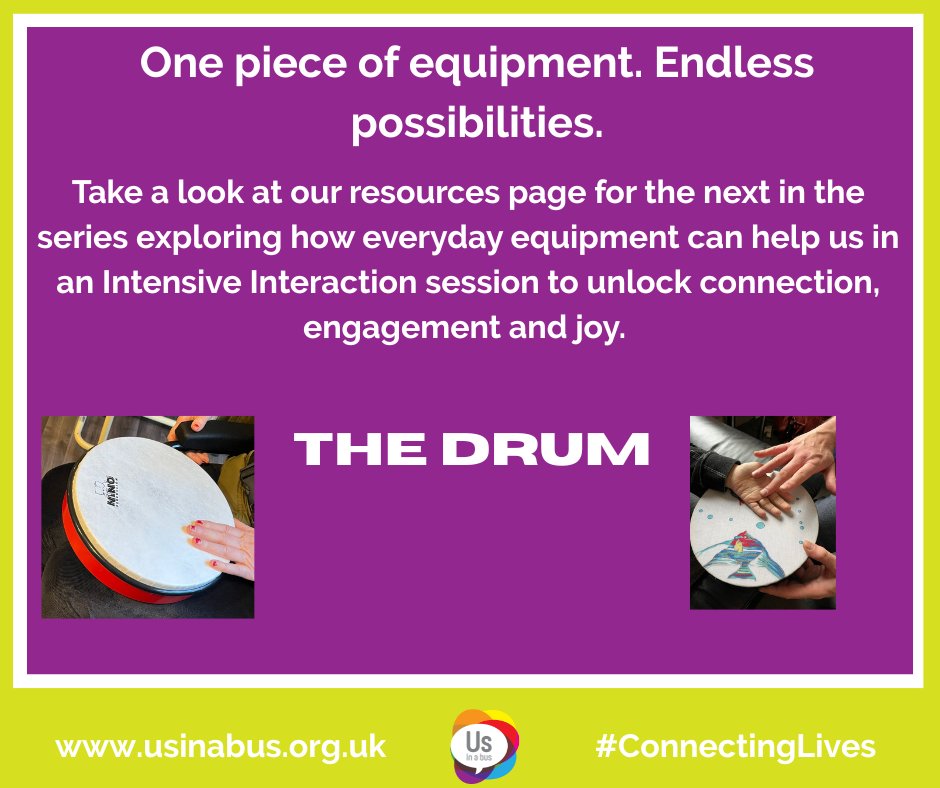 UsInABus's tweet image. Take a look at our resources page to see how we use various pieces of equipment in Intensive Interaction sessions. usinabus.org.uk/resources/
#learningdisability #connectinglivessince1990 #intensiveinteraction #charity #disability #specialneeds #PMLD #autism #disabilityawareness