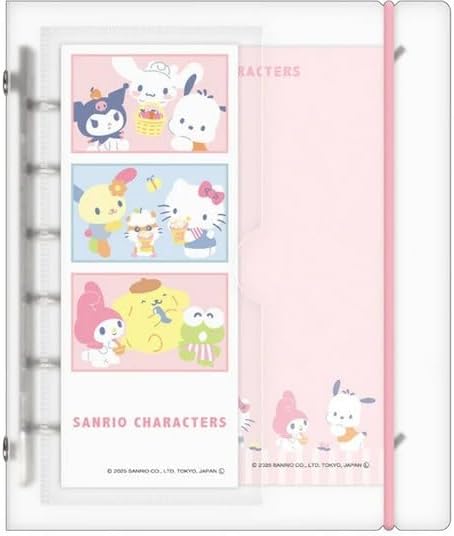 sanrio_oshikatu's tweet photo. ＼⚠️新商品【予告】📣🆕／
『サンリオキャラクターズ スキペタシールバインダー』8月下旬発売予定🥹🩷
大人のシール帳もいいなって思ったけど、こっちのバインダータイプも可愛い😭💖
サンリオキャラクターズverにはウサハナちゃんやけろっぴ、プリン君などいろんなキャラが登場してるよ🩷
こちらも予約受付開始したからチェックしてみてね🙆‍♀️

🔻【楽天】詳細・予約はこちら🛒
https://t.co/Wyyi9djm4W

🔻【Amazon】詳細・予約はこちら🛒
https://t.co/WirWGDr8hj

■発売日：8月下旬発売予定※予約受付中
■ラインアップ：
サンリオキャラクターズ スキペタシールバインダー（全4種）･･･1,320円(税込)

#サンリ���キャラクターズ #サンリオ #シール帳 #pr
