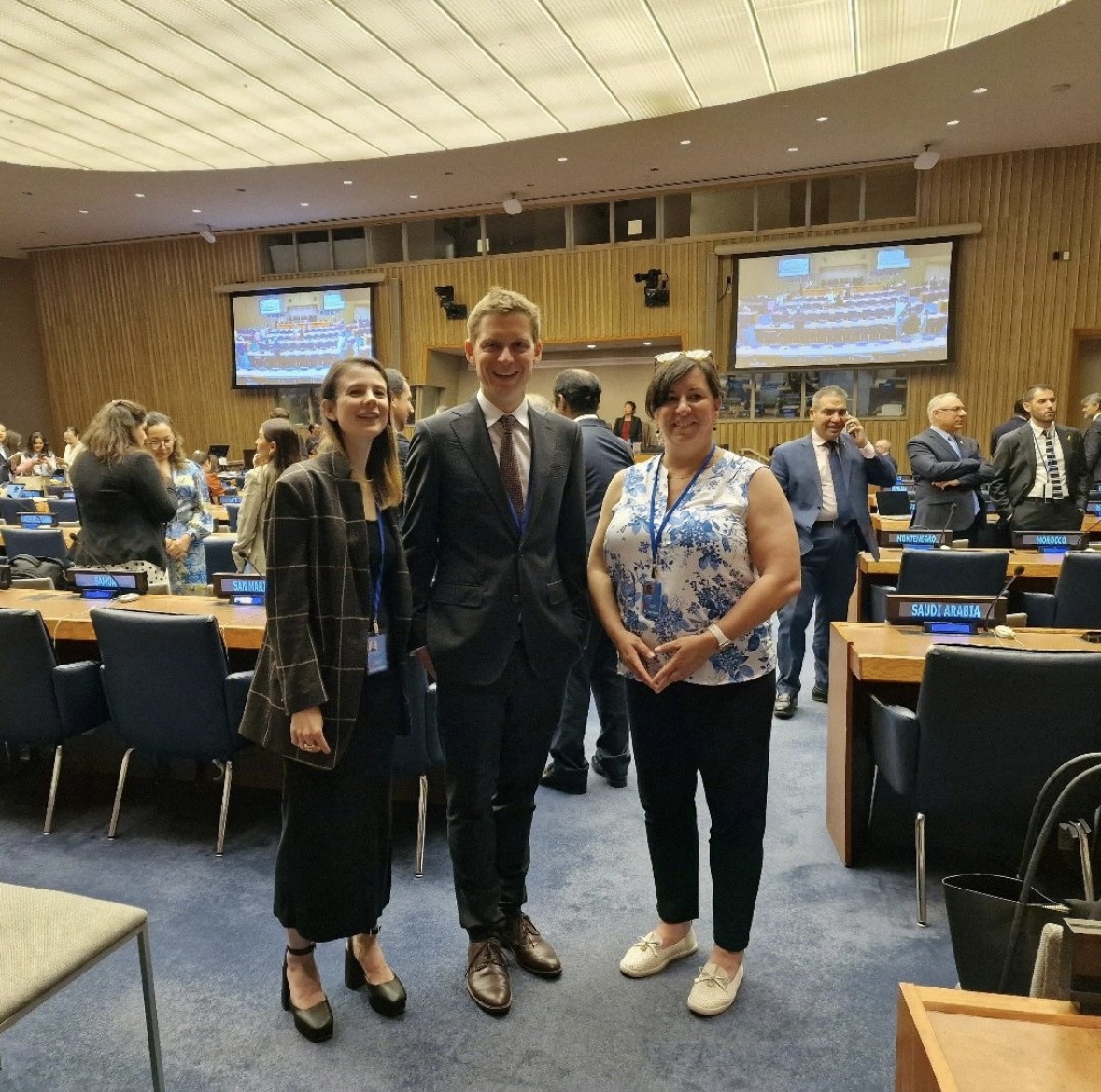 ccdcoe's tweet image. Last week, the Handbook on Developing a National Position on International Law and Cyber Activities: A Practical Guide for States was launched in the margins of the UN Open-Ended Working Group (OEWG) on the security of and in the use of ICTs! 👉The Handbook is freely available to…