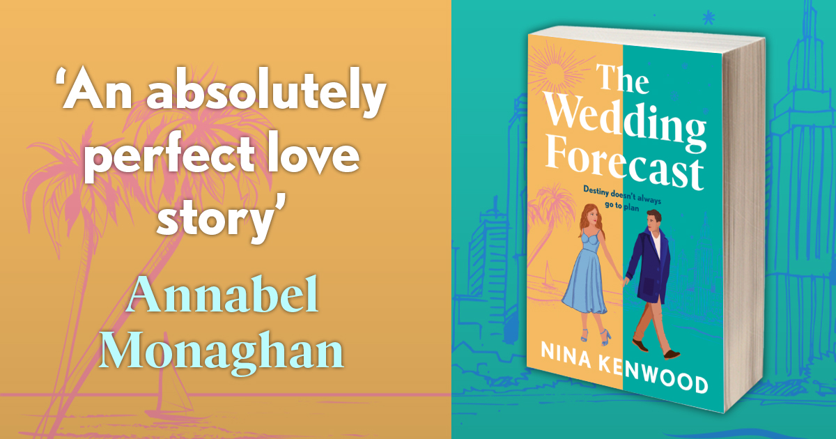AriaFiction's tweet image. One best friend's wedding💍
One ex boyfriend and his new partner 💔
One unexpected stranger ❓
And a prediction that looks set to come true… 🔮
#TheWeddingForecast by Nina Kenwood is out today! amzn.eu/d/jciYgvB