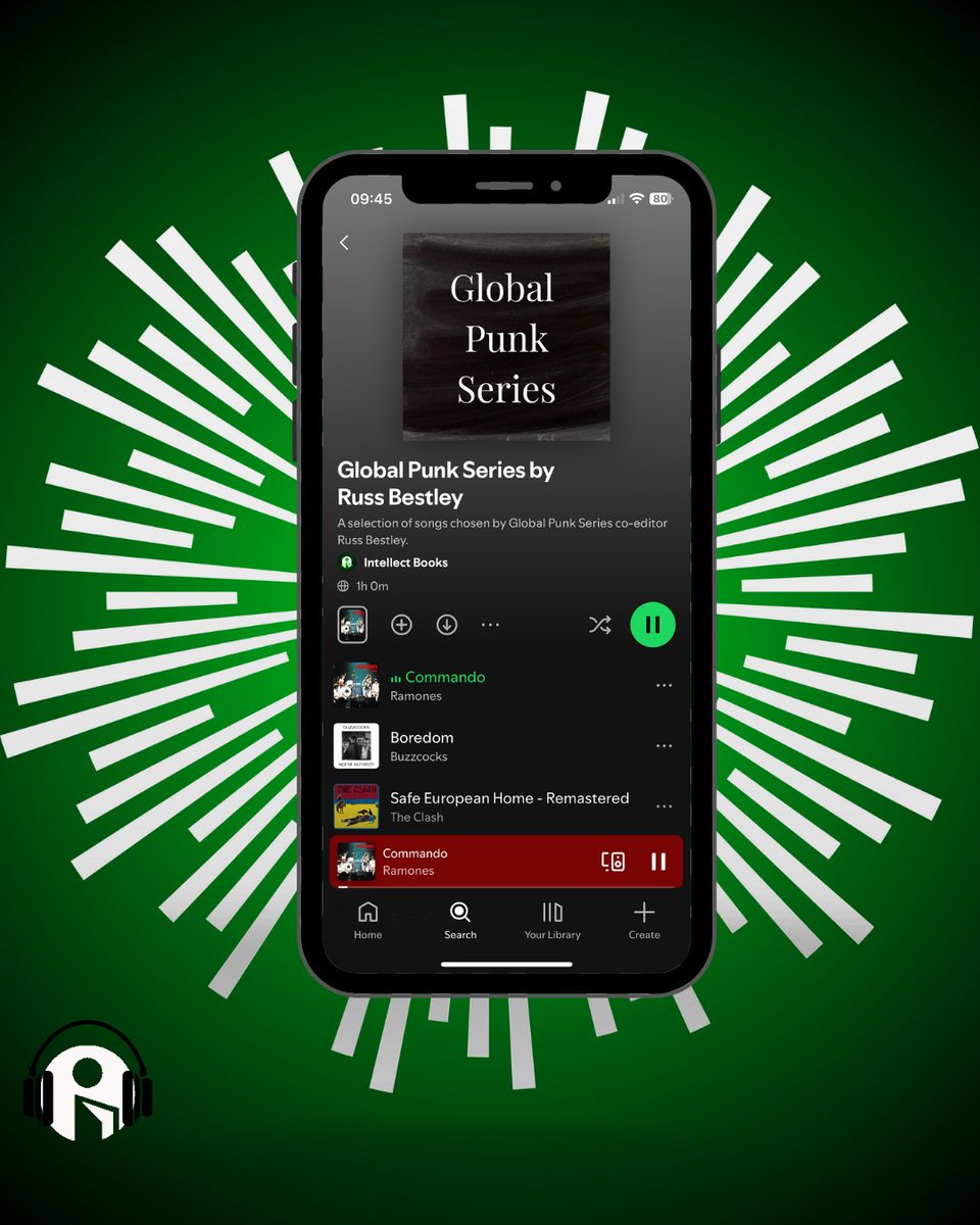 IntellectBooks's tweet image. New playlist! 🎵
A selection of songs from Russ Bestley, co-editor of the Global Punk book series.
The series focuses on the historical development and contemporary presence of punk around the world.
Book series👉ow.ly/3uOI50Wjz86
Listen👉ow.ly/C9bj50Wjz85