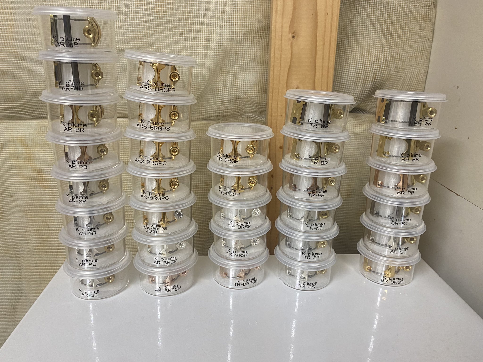 K-plume アルトサックス リガチャー ステンレス 大好評！！「K plume」サックスリガチャー - 「大人のための音楽