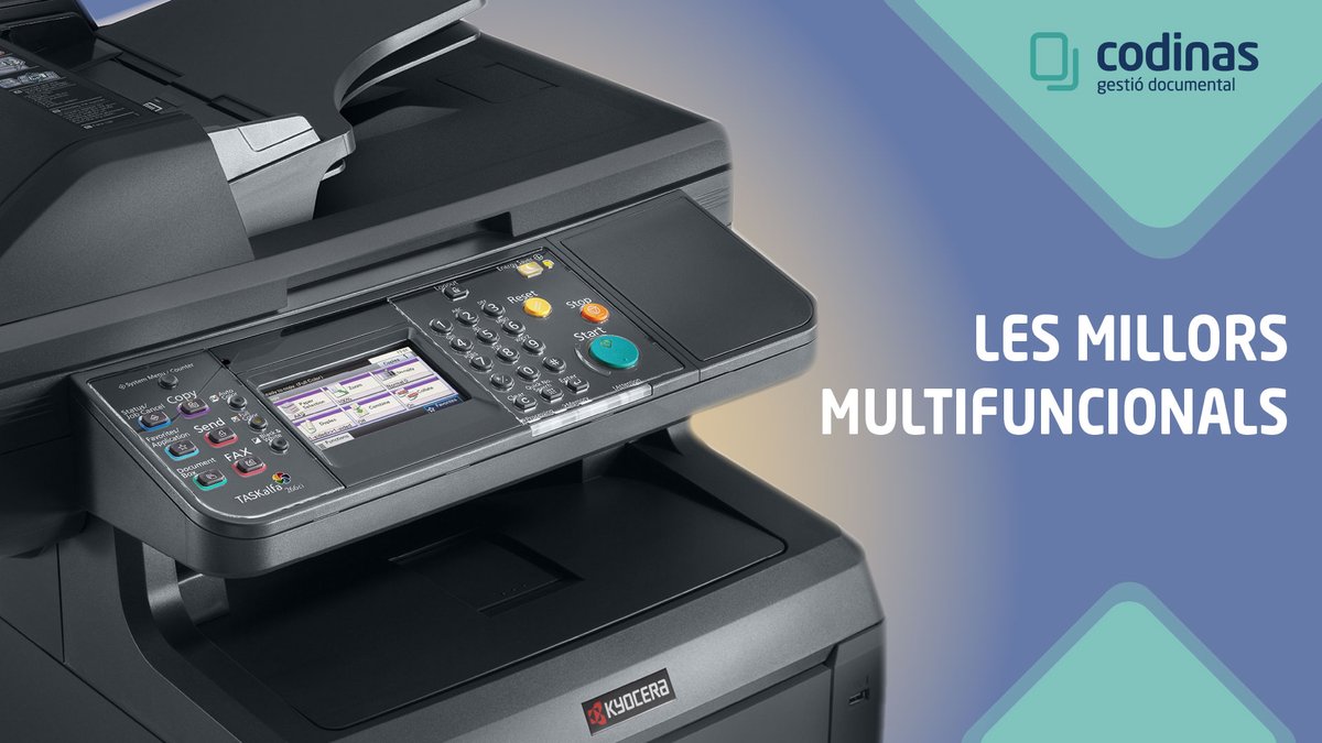 codinas_cat's tweet photo. 🖨️ La teva oficina necessita més que imprimir?

Posa una multifuncional #TASKAlfa de @KYOCERA_DS_ES a la teva vida! Escanegen, copien, imprimeixen i digitalitzen sense complicacions.

🔗 Descobreix el seu potencial ➡️ https://t.co/oG2dxXFpWY https://t.co/QZpTzlFhit
