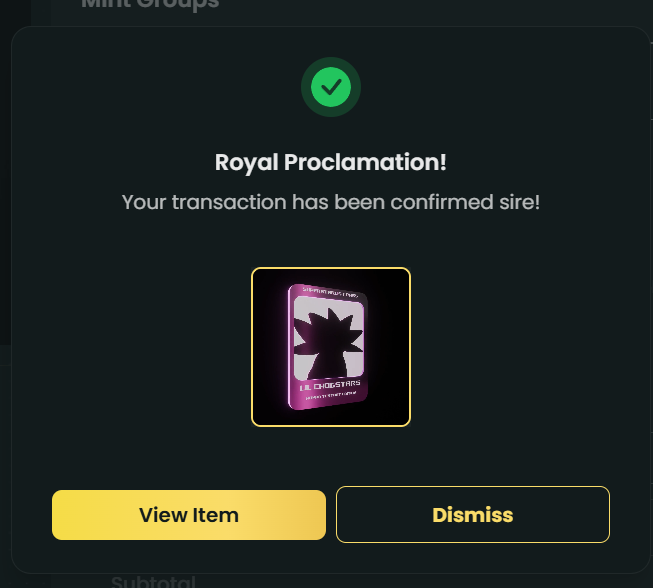 Raizzu (evm/acc) ⌘ (@thegreatraizzu) on Twitter photo Minted mine
As far as I know, <a href="/chogstarrr/">lil chogstars ⨀</a> is the biggest NFT project on Monad right now and I think they’ll be the face of Monad NFT in the future.
i hope this project can get success in mainnet
good luck for you both <a href="/orpheuzkaze/">OrpheuzKaze⌘ (❖,❖)</a> <a href="/0xtequilaa/">Tequila</a> 💜 Minted mine
As far as I know, <a href="/chogstarrr/">lil chogstars ⨀</a> is the biggest NFT project on Monad right now and I think they’ll be the face of Monad NFT in the future.
i hope this project can get success in mainnet
good luck for you both <a href="/orpheuzkaze/">OrpheuzKaze⌘ (❖,❖)</a> <a href="/0xtequilaa/">Tequila</a> 💜