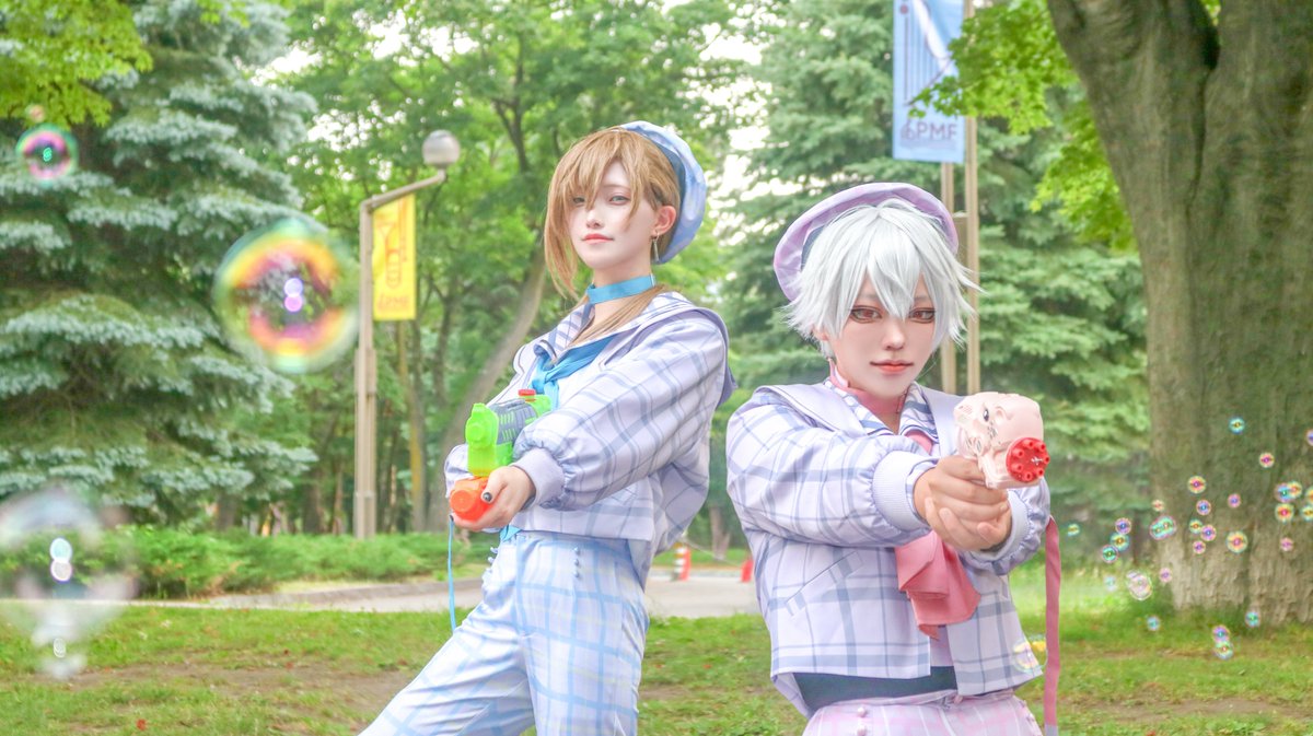 kabeharu_kamera's tweet image. 【🌈🕒／🔫 🎲／cos】

#HokkaidoSubCultureCreator 展示写真

model
🔫：めぶきさん (@fukinoto_buki )
🎲：いぶきさん(@Ibuki_cos1204 )

#写団零壱壱
#HSCC