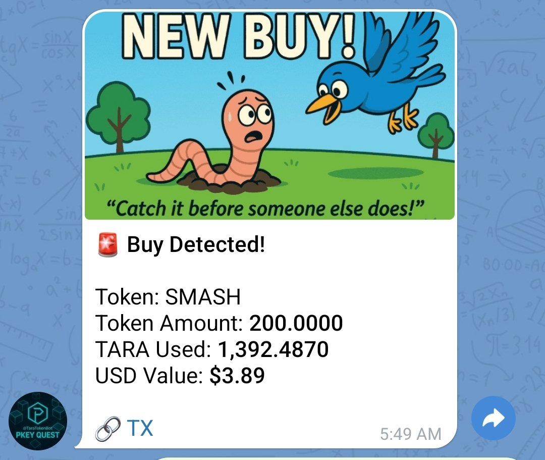 pkeyquest's tweet photo. Progress 😌😌
Track your tokens you create on the Taraxa chain via our own telegram bot inside your telegram group.
Next: we work later on a
command /setimage to let users set their own custom image ✌️
TG handle:
@TaraTokenBot
#TARAXA #TgBot #telegram https://t.co/4dlTPRuOPL