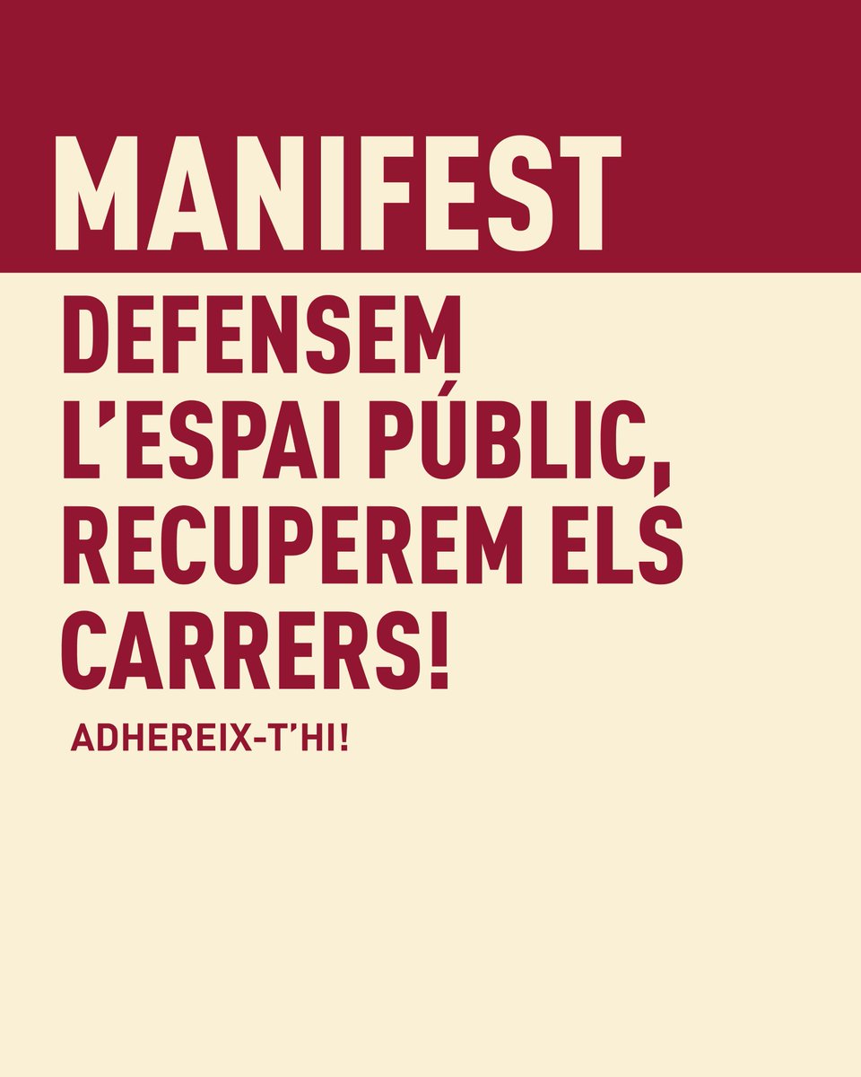 ❌ Ahir el govern municipal va portar a votació una proposta de modificació de l’Ordenança de Convivència que la fa més punitivista i obre la porta a més arbitrarietat

📢Davant de tot això, responem 👉cjb.cat/manifest-defen…