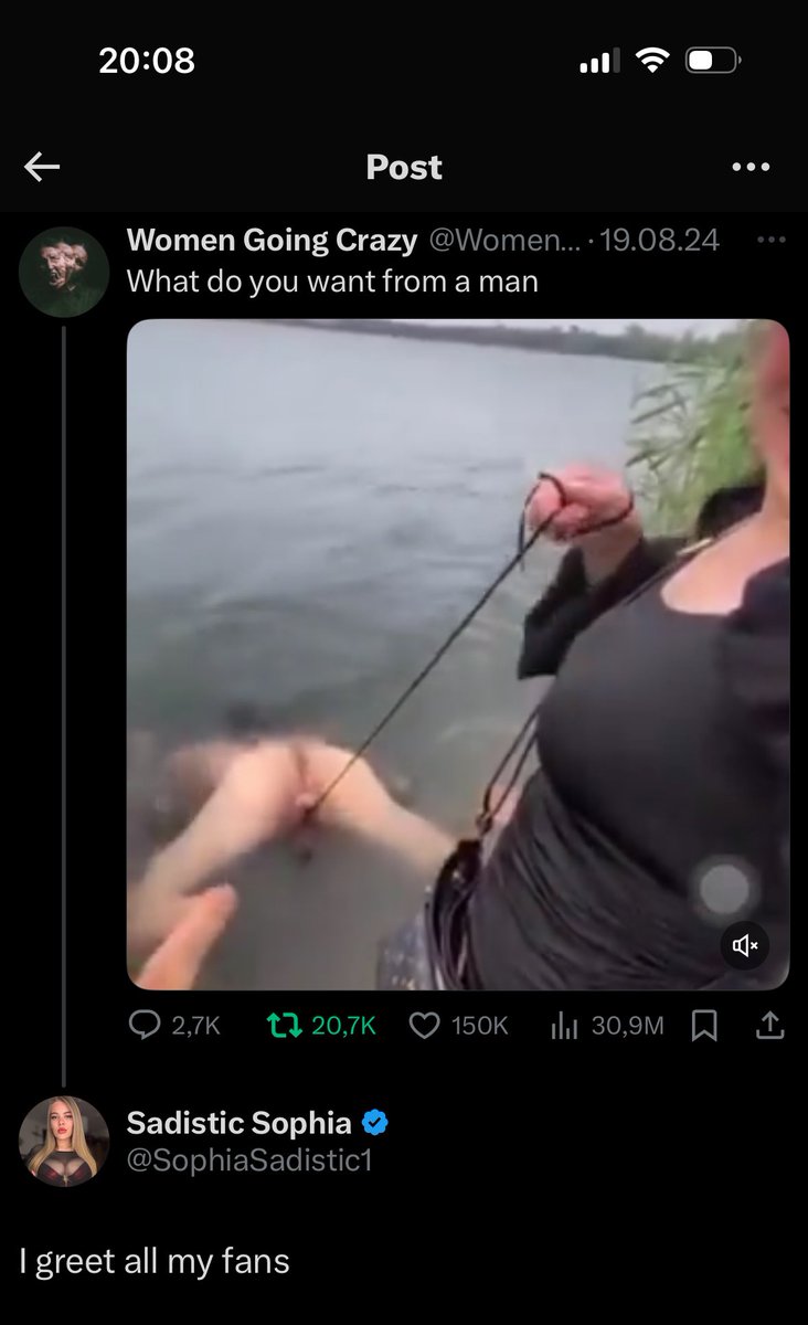 30,9 Millionen. Menschen haben das Video sich angeguckt von <a href="/MiniPenisMatze/">Jungfrau Matze</a> und mir 🥲💥🔥

Krasses Erfolgserlebnis  😈