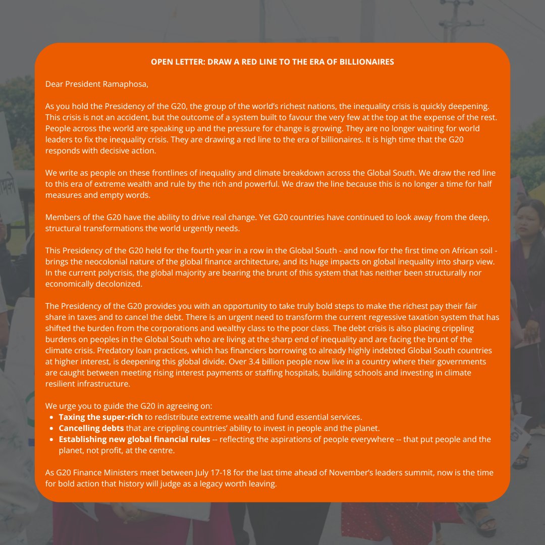 #FightInequality (@fightinequality) on Twitter photo <a href="/CyrilRamaphosa/">Cyril Ramaphosa 🇿🇦</a> Read through the open letter here. You can also download and share it widely here: fightinequality.org/sites/default/… <a href="/CyrilRamaphosa/">Cyril Ramaphosa 🇿🇦</a> Read through the open letter here. You can also download and share it widely here: fightinequality.org/sites/default/…