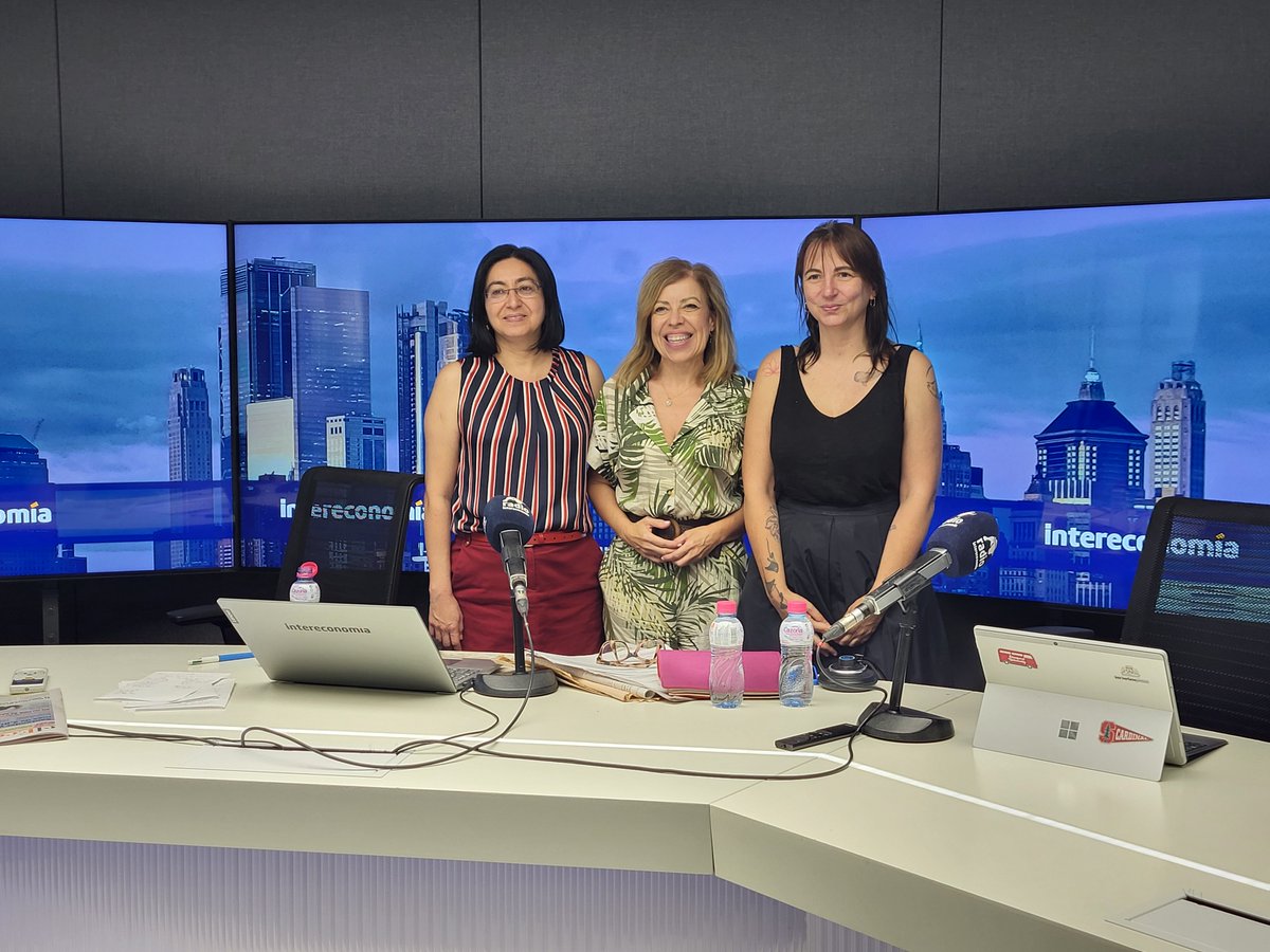 Cecabank (@cecabank_es) on Twitter photo Nuestra directora de Arquitectura, <a href="/DanithValles/">Danith Valles</a>, ha participado en el espacio Desayunos Capital de <a href="/rintereconomia/">Radio Intereconomía</a> , con <a href="/CriadoSusana/">Susana Criado</a>, para hablar sobre el impacto del #SmartBanking en el sector financiero.
Acompañada por Merce Mariño, de <a href="/AWS/">Amazon Web Services</a>, exploraron cómo tecnologías como Nuestra directora de Arquitectura, <a href="/DanithValles/">Danith Valles</a>, ha participado en el espacio Desayunos Capital de <a href="/rintereconomia/">Radio Intereconomía</a> , con <a href="/CriadoSusana/">Susana Criado</a>, para hablar sobre el impacto del #SmartBanking en el sector financiero.
Acompañada por Merce Mariño, de <a href="/AWS/">Amazon Web Services</a>, exploraron cómo tecnologías como