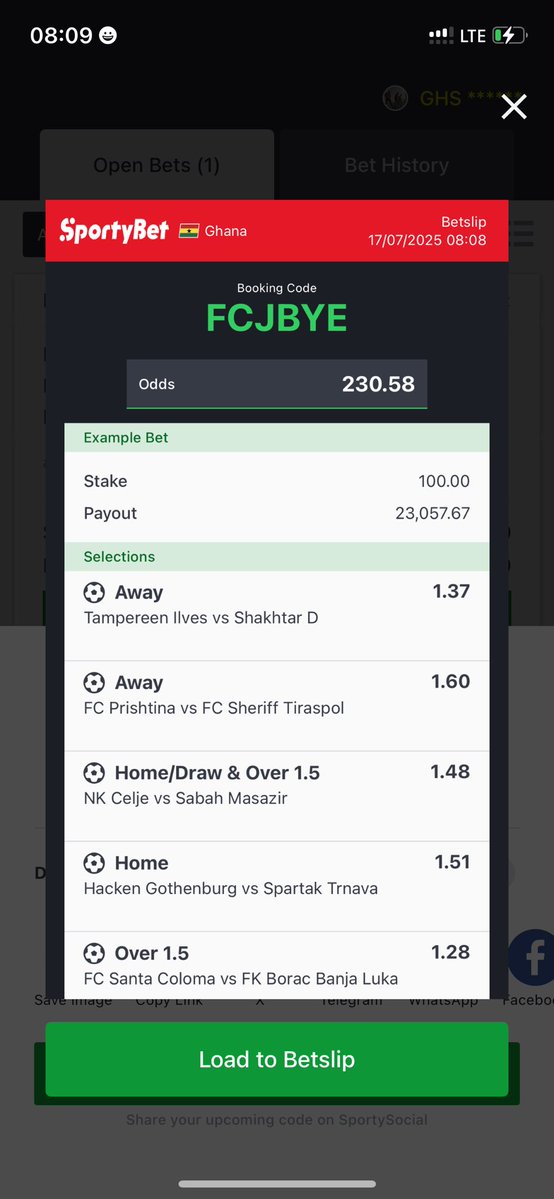 Nbalitty62's tweet image. 230 Odds Longshot on SportyBet
FCJBYE
Make Good Picks and Edit ✍️