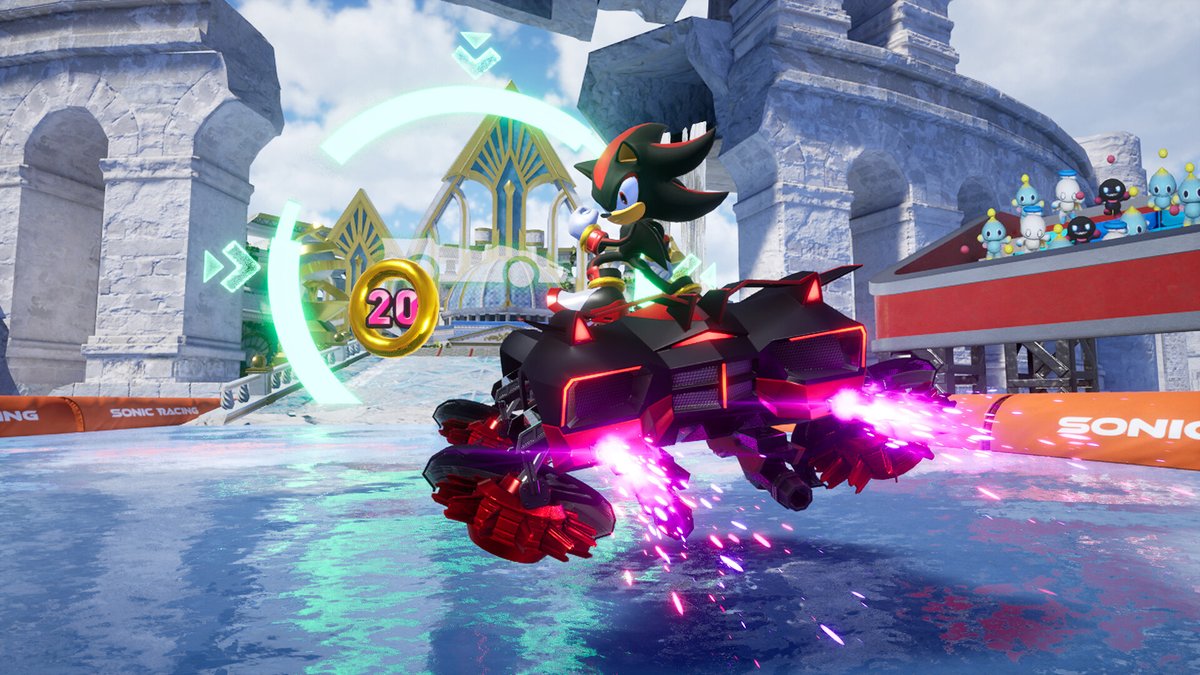 Zelphyrnia's tweet image. Trailer #JV🕹️
Nouvelle vidéo pour #SonicRacingCrossWorlds🎞️
✅25 septembre📆sur #PS4, #PS5, #Xbox, #XboxSeries, #Switch, #PC🎮
✅Plus tard sur #Switch2
📽️➡️youtube.com/watch?v=Ljvm9F…
#Jeuxvideo #Games #Videogames #Indie #Indiegame #Indiedev #gamedev #gaming #racinggame #sonic