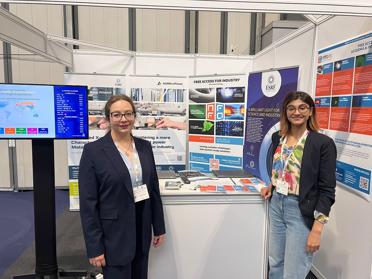 AddMorePower Horizon Europe Project (101091621) (@addmorepower_he) on Twitter photo #AddMorePower on the road with <a href="/esrfsynchrotron/">European Synchrotron</a> 🚗
🔹 Presented GaN/Si strain microscopy at the Intl. Conference on Nitride Semiconductors in Malmö🇸🇪
🔹 Joined the Advanced Materials Show in Birmingham🇬🇧 & spoke at a panel on material characterisation
#HEU #MaterialsScience #AddMorePower on the road with <a href="/esrfsynchrotron/">European Synchrotron</a> 🚗
🔹 Presented GaN/Si strain microscopy at the Intl. Conference on Nitride Semiconductors in Malmö🇸🇪
🔹 Joined the Advanced Materials Show in Birmingham🇬🇧 & spoke at a panel on material characterisation
#HEU #MaterialsScience