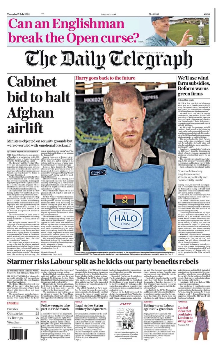 KateMansey's tweet image. On the Queen’s 78th birthday, Prince Harry pushes his stepmother off some of the front pages … but not all