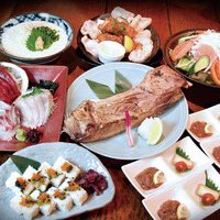 sharababa's tweet photo. 本日も17時から営業しております🙇‍♀️
団体様予約も大歓迎‼️
名物のマグロのカマコースが人気です🐟

まるでお肉‼️なぷりっぷりの身を堪能できます🍀*゜

 #酒洛
 #高田馬場 https://t.co/0dE5dHxdiY