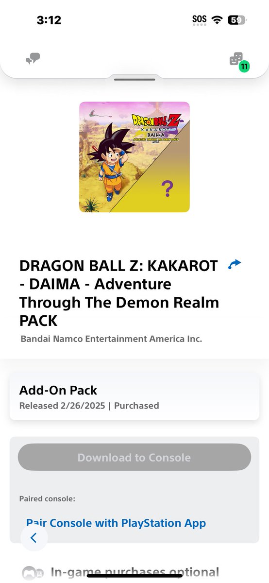 Even tho I platinum’D Kakarot time to jump back in and fully max out my Goku DAIMA