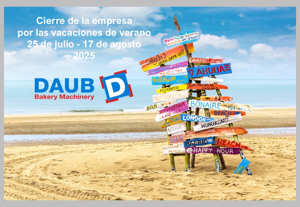 DaubBakeryMach's tweet photo. Daub vacaciones de verano - https://t.co/bIOjqZ0Pko https://t.co/aTHIEuXFCZ