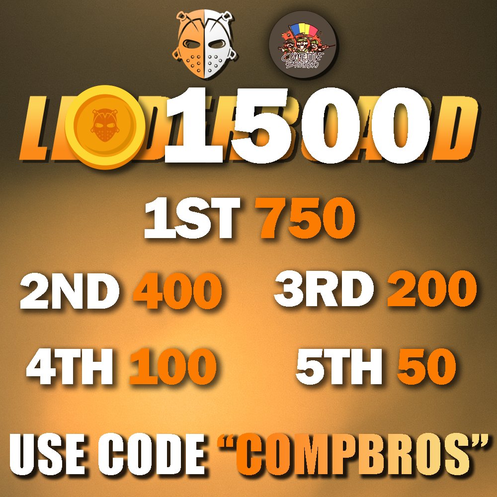 1500🪙 ($970) CSBATTLE LEADERBOARD! 2

Repost + Tag friends to win $25

Deposit &amp; wager on CSBATTLE using code "COMPBROS" or our custom link csbattle.com/r/compbros to get $2 for free. 
P.S. Extra 5/10% deposit bonus and a VIP system available, send us a message on discord!

Top