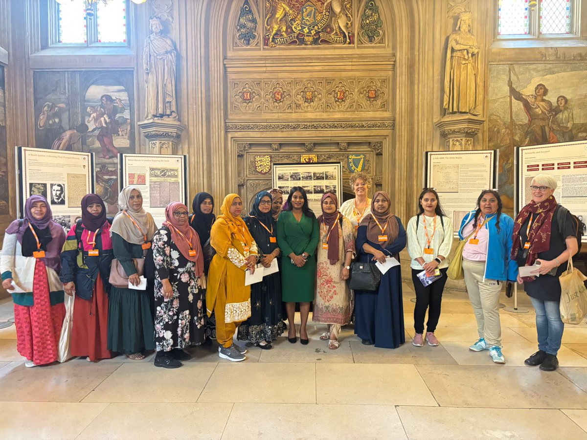 Uma Kumaran MP (@uma_kumaran) on Twitter photo So lovely to welcome ladies from Chisenhale ESOL and Tower Hamlets Housing Action Group to Parliament with <a href="/EFALondon/">English for Action 🧡</a>
I promised them when I met them that I’d bring them into parliament for the first time and that I’d help secure a meeting with Clarion Housing, who they are So lovely to welcome ladies from Chisenhale ESOL and Tower Hamlets Housing Action Group to Parliament with <a href="/EFALondon/">English for Action 🧡</a>
I promised them when I met them that I’d bring them into parliament for the first time and that I’d help secure a meeting with Clarion Housing, who they are