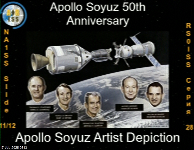 CX8AF's tweet image. SSTV Expedition 73 - ARISS Series 28 Apollo Soyuz and STS-51F. @ARISS_Intl @issfanclub #iss #sstv #amsat #cubesat #cubesat