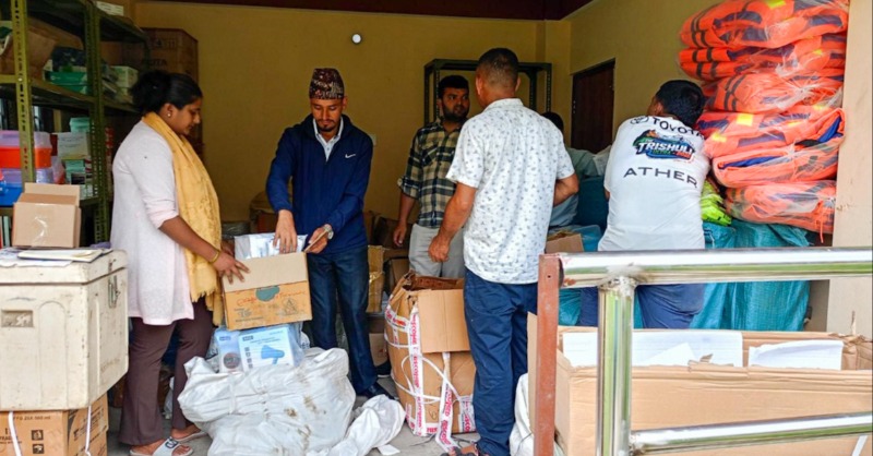 eu_echo's tweet image. Disaster preparedness pays off!
When a flash flood swept across a village in rural Nepal last week, everyone was safe.
Over the past 3 years, the EU has partnered up with @people_in_need to strengthen local preparedness systems. 🤝
