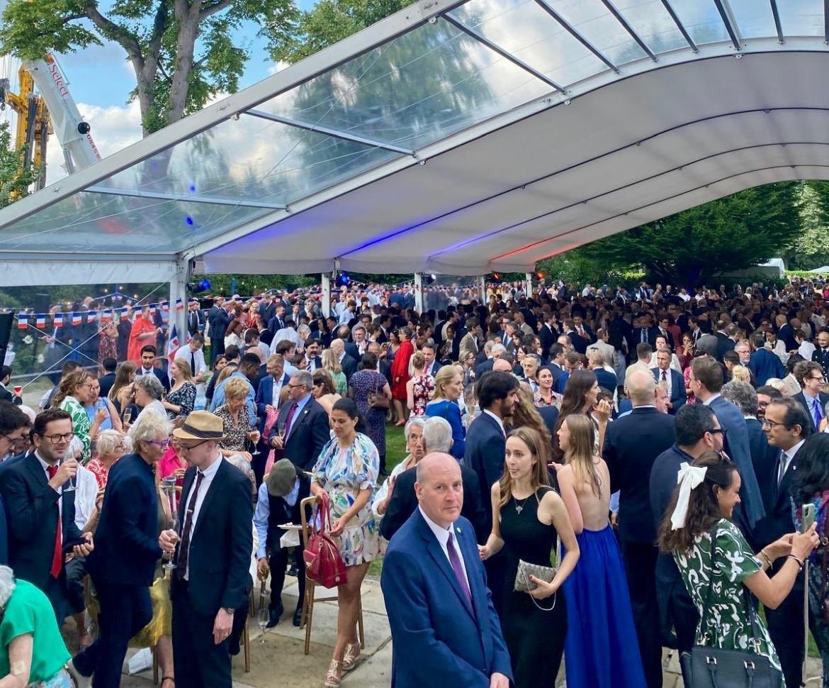 CMcKinnellMP's tweet image. Great to celebrate Bastille Day with @FranceintheUK and reflect on our rich history of shared culture and values 🇫🇷🇬🇧